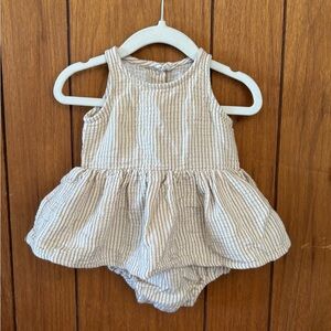 Quincy Mae Striped Baby Dress